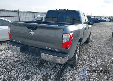2018 Nissan Titan Sv from USA, damaged, VIN 1N6AA1EJ0JN518166